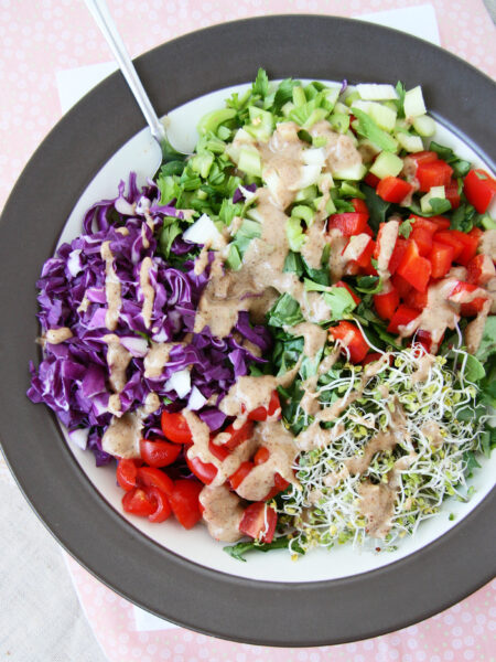 ABC Cabbage Salad (Vegan)