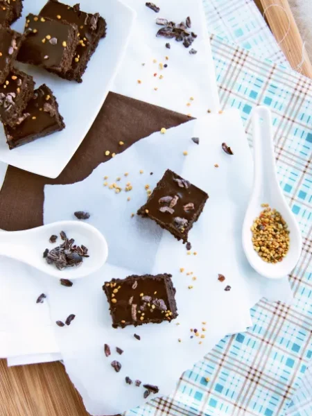 Superfood Raw Fudge Brownies