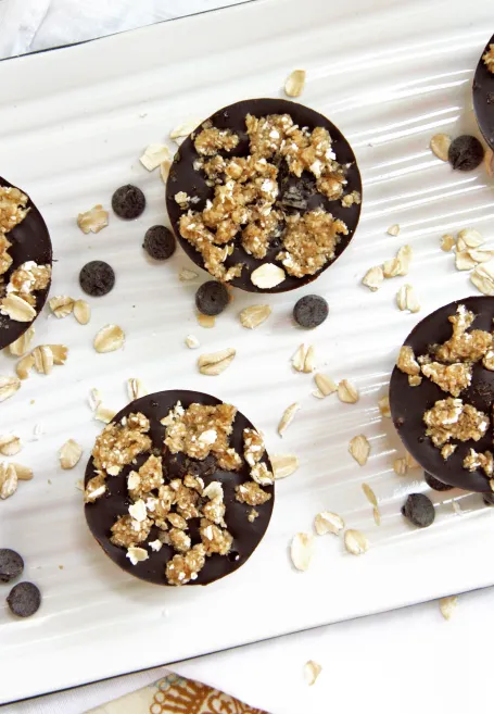 No-Bake Oat Fudge Bites or Bars