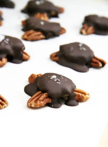 Salted Chocolate Turtle Candy