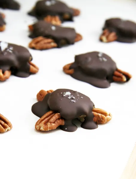 Salted Chocolate Turtle Candy