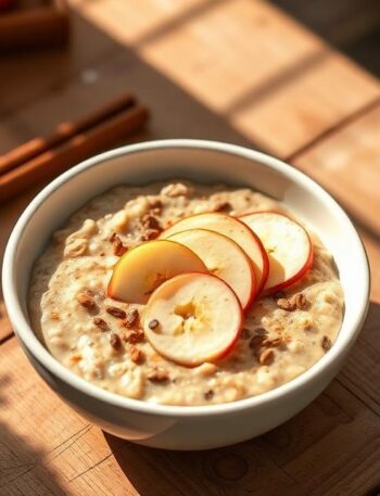 Creamy Cinnamon Apple Oatmeal
