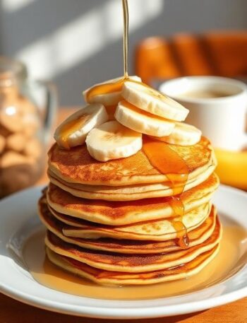 Fluffy Banana Protein Pancakes